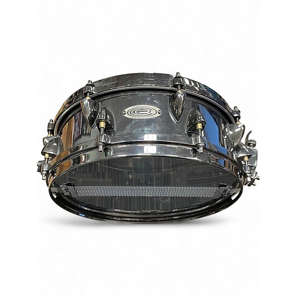 Used Orange County Drum & Percussion 13X5 Steel Snare Black Chrome Drum