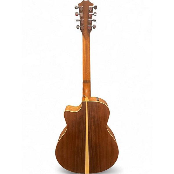 Used Taylor baritone-8-FLTD/B Natural Acoustic Electric Guitar