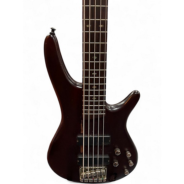 Used Ibanez SR505 5 String Mahogany Electric Bass Guitar
