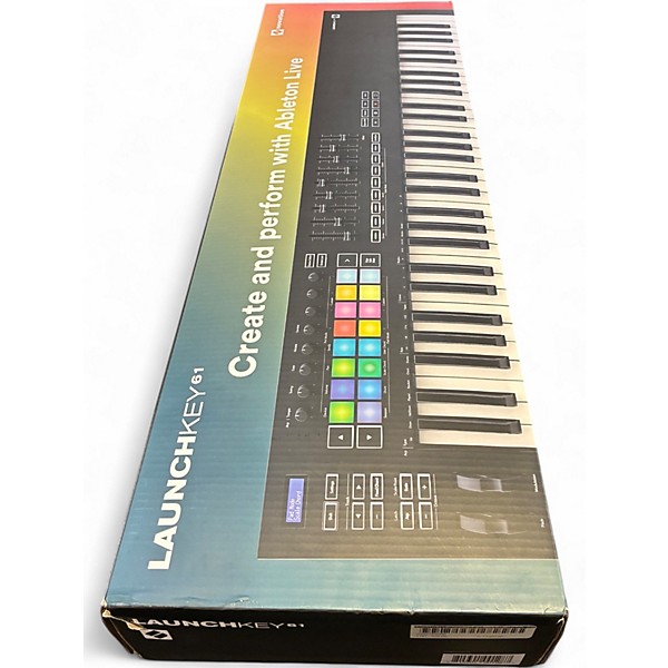 Used 2021 Novation Launchkey 61 Key MIDI Controller