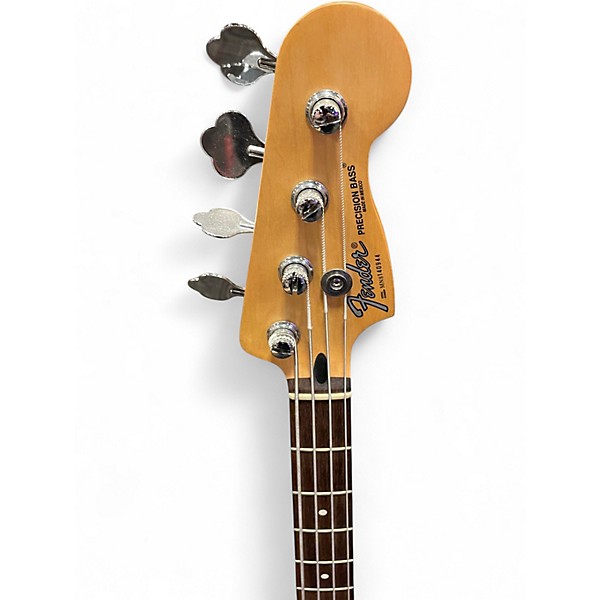 Used Fender Standard Precision Bass Black Electric Bass Guitar