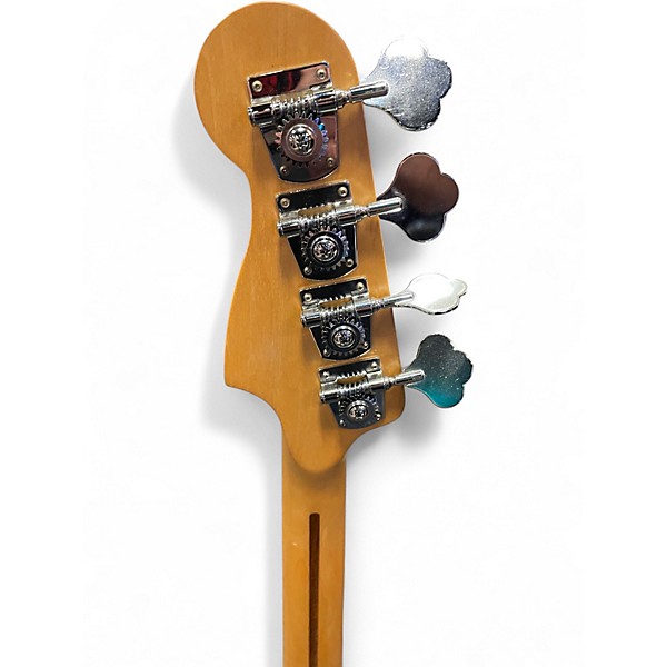 Used Fender Standard Precision Bass Black Electric Bass Guitar