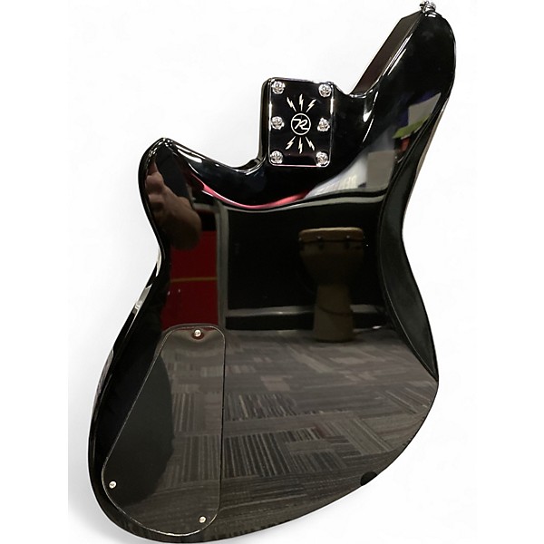 Used Reverend DESCENT RA BARITONE Black Baritone Guitars