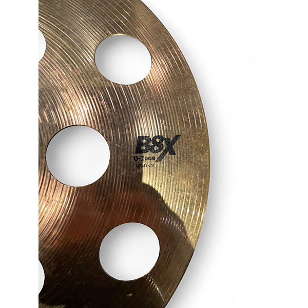 Used Sabian 16in B8X O-Zone Cymbal