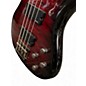 Used Schecter Guitar Research Stiletto Extreme 4 String Black Cherry Electric Bass Guitar