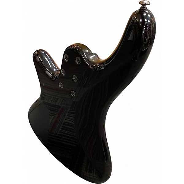 Used Schecter Guitar Research Stiletto Extreme 4 String Black Cherry Electric Bass Guitar