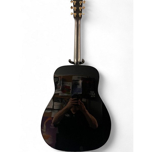 Used Yamaha F335 Black Acoustic Guitar