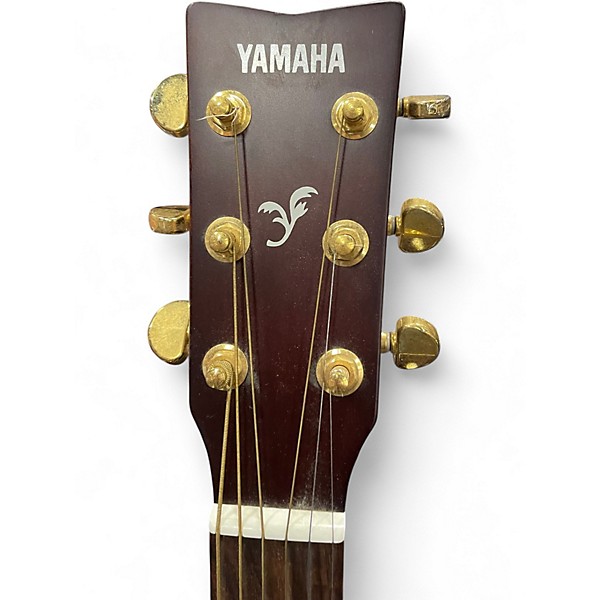 Used Yamaha FX335C Natural Acoustic Electric Guitar