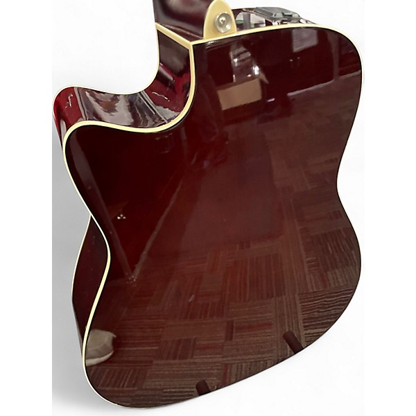 Used Yamaha FX335C Natural Acoustic Electric Guitar