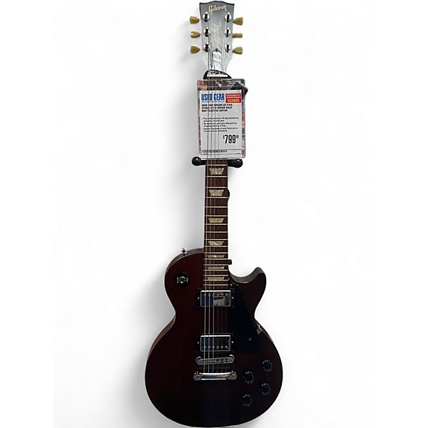 Used 2009 Gibson Les Paul Studio Satin Brown Solid Body Electric Guitar
