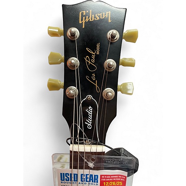 Used 2009 Gibson Les Paul Studio Satin Brown Solid Body Electric Guitar