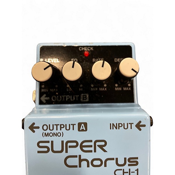 Used BOSS CH1 Super Chorus Effect Pedal