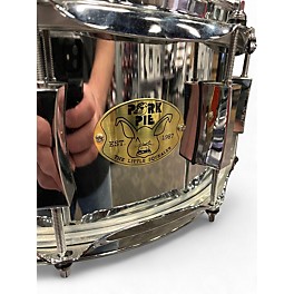 Used Pork Pie 14X6 Little Squealer Snare Chrome Drum