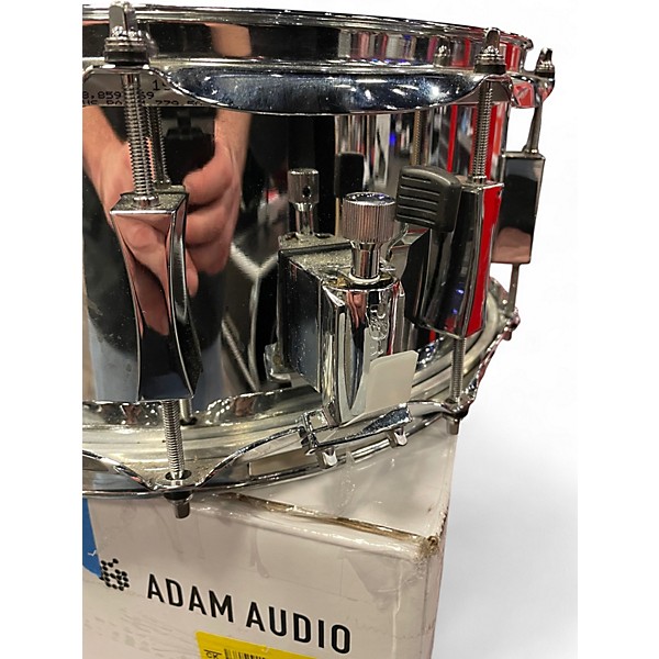 Used Pork Pie 14X6 Little Squealer Snare Chrome Drum