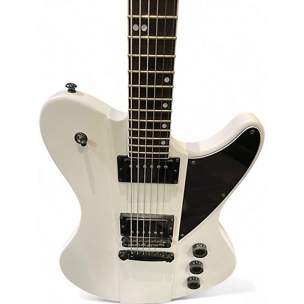 Used Schecter Guitar Research ULTRA WHITE Solid Body Electric Guitar