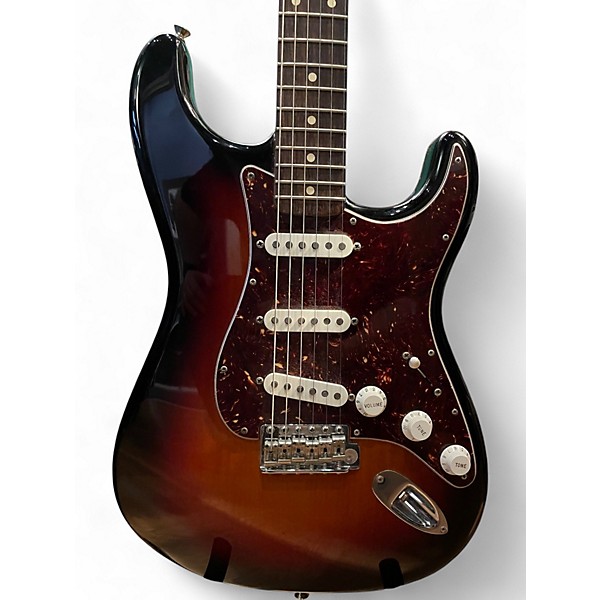 Used Fender Artist Series John Mayer Stratocaster 2 Color Sunburst Solid Body Electric Guitar