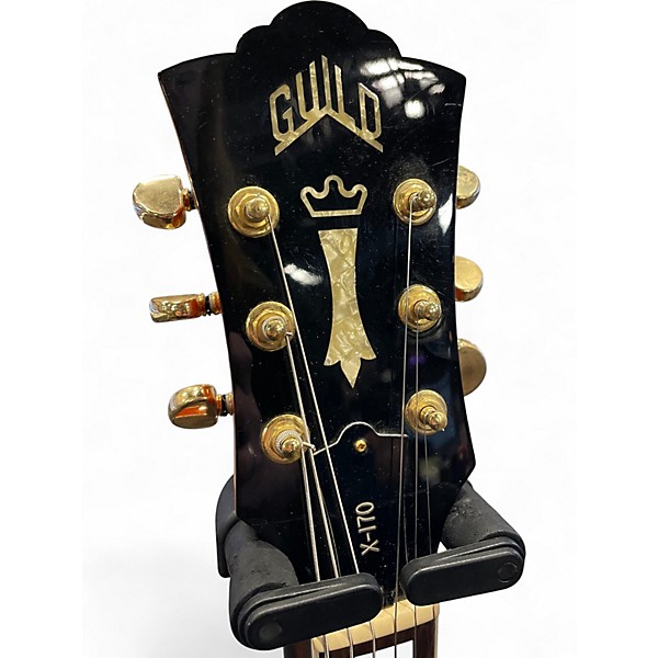 Used Guild X170T Orange Hollow Body Electric Guitar