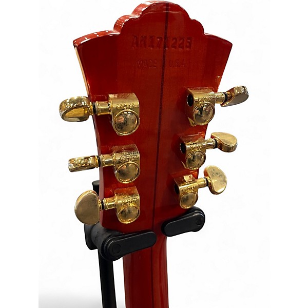 Used Guild X170T Orange Hollow Body Electric Guitar