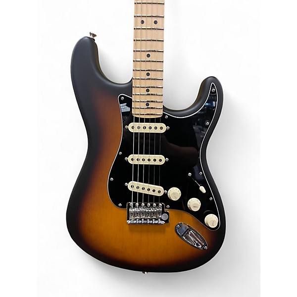 Used 2024 Fender American Select Stratocaster 2 Tone Sunburst Solid Body Electric Guitar