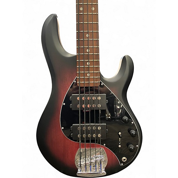 Used Sterling by Music Man STINGRAY 5 BURST Electric Bass Guitar
