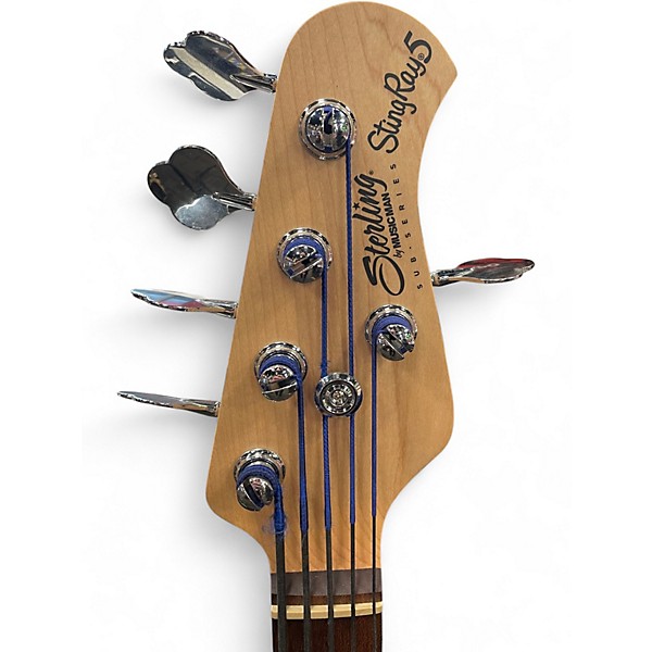 Used Sterling by Music Man STINGRAY 5 BURST Electric Bass Guitar