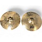 Used MEINL 14in Byzance Medium Hi Hat Pair Cymbal thumbnail