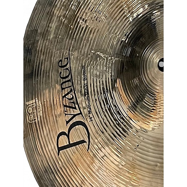 Used MEINL 14in Byzance Medium Hi Hat Pair Cymbal