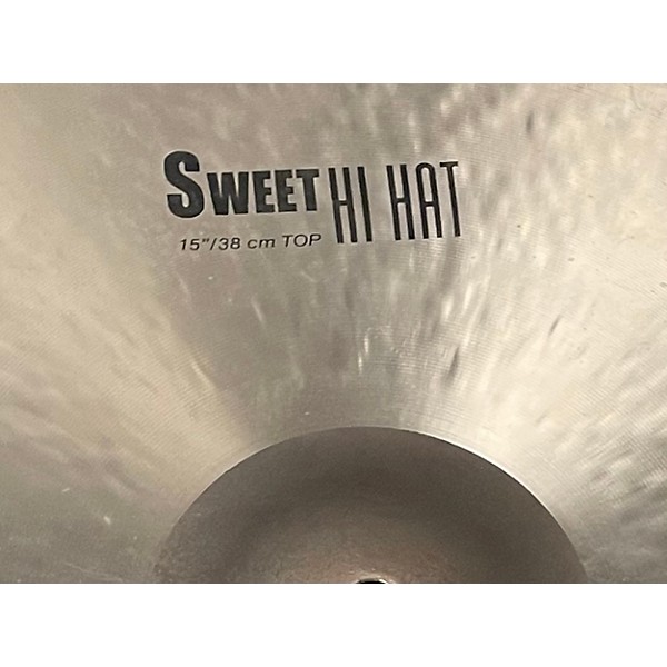 Used Zildjian 15in K Sweet Hi-Hat Pair Cymbal