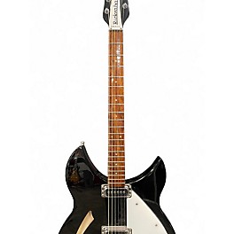 Used Rickenbacker 330 Black Hollow Body Electric Guitar