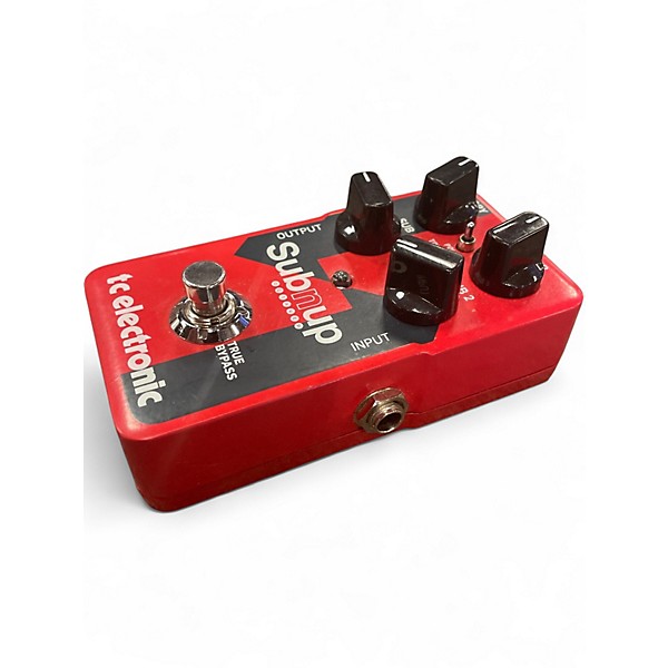 Used TC Electronic Sub N Up Octaver Effect Pedal