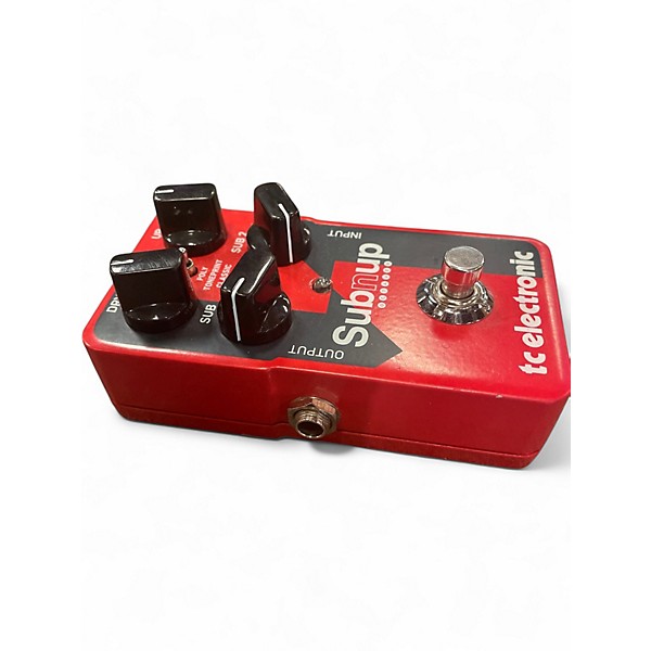 Used TC Electronic Sub N Up Octaver Effect Pedal