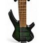 Used Cort Space 5 Star Dust Green Electric Bass Guitar