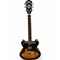 Used Washburn HB30 Tobacco Sunburst Hollow Body Electric Guitar