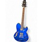 Used Ibanez TALMAN TXD71 Blue Hollow Body Electric Guitar thumbnail