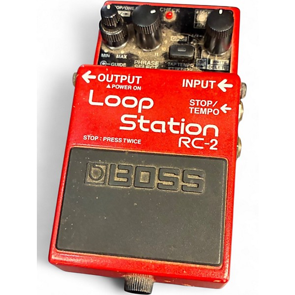 Used BOSS RC2 Loop Station Pedal