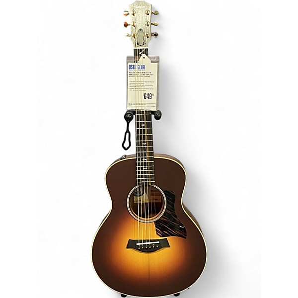 Used Taylor GS Mini-e 50th Anniversary 2 Tone Sunburst Acoustic Electric Guitar