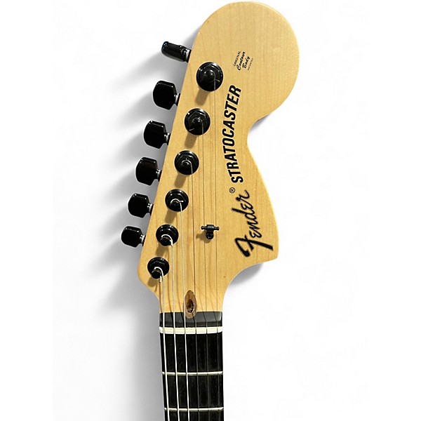 Used Fender Jim Root Signature Stratocaster Black Solid Body Electric Guitar