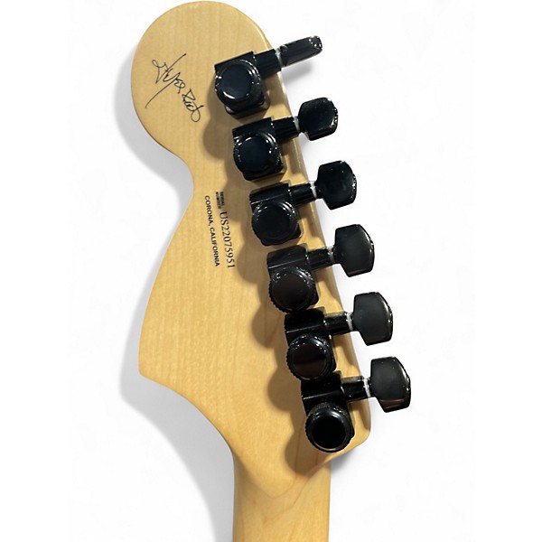 Used Fender Jim Root Signature Stratocaster Black Solid Body Electric Guitar