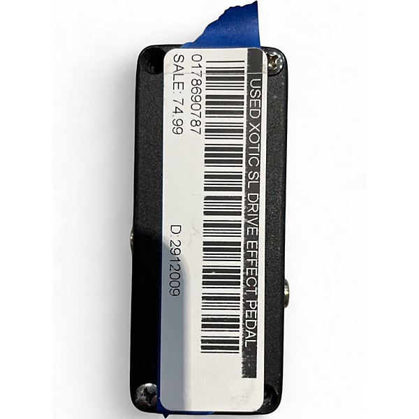 Used Xotic SL Drive Effect Pedal