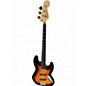 Used 2008 Squier AFFINITY JAZZ BASS FRETLESS 3 Color Sunburst Electric Bass Guitar thumbnail
