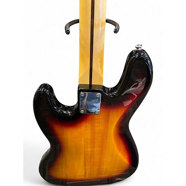 Used 2008 Squier AFFINITY JAZZ BASS FRETLESS 3 Color Sunburst Electric Bass Guitar