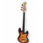 Used Squier Vintage Modified Fretless Jazz Bass 3 Color Sunburst Electric Bass Guitar thumbnail