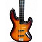 Used Squier Vintage Modified Fretless Jazz Bass 3 Color Sunburst Electric Bass Guitar