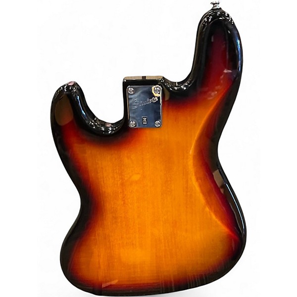 Used Squier Vintage Modified Fretless Jazz Bass 3 Color Sunburst Electric Bass Guitar