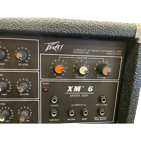 Used Peavey XM6 Powered Mixer