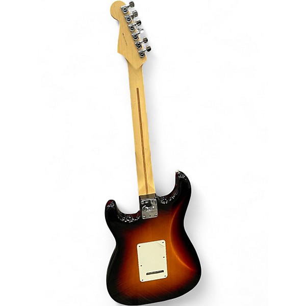 Used 2011 Fender American Standard Stratocaster 3 Tone Sunburst Solid Body Electric Guitar