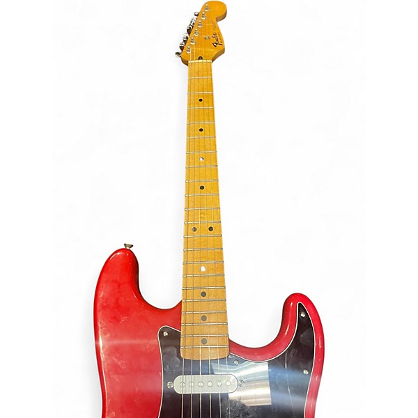 Used Fender Player Stratocaster Red Solid Body Electric Guitar