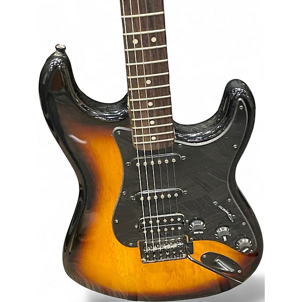 Used Squier Bullet Stratocaster HSS 3 Color Sunburst Solid Body Electric Guitar