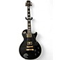 Used 2022 Epiphone Les Paul Custom Black Solid Body Electric Guitar thumbnail