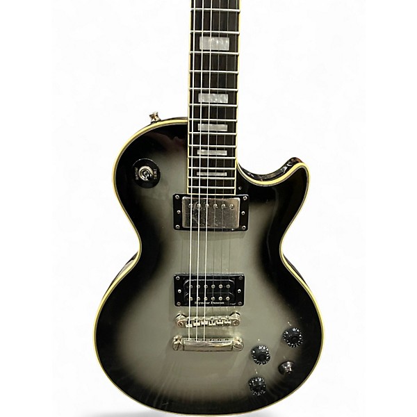 Used Epiphone Les Paul Custom Pro Silverburst Solid Body Electric Guitar